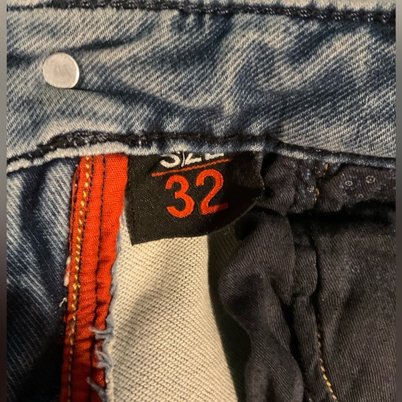 ZYKER Mens Faded Look Jeans - Picture 3 of 12